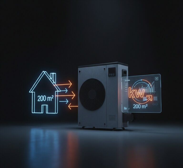 Jaka moc pompy ciepła do domu 200 m² jak dobrać kW bez zgadywania